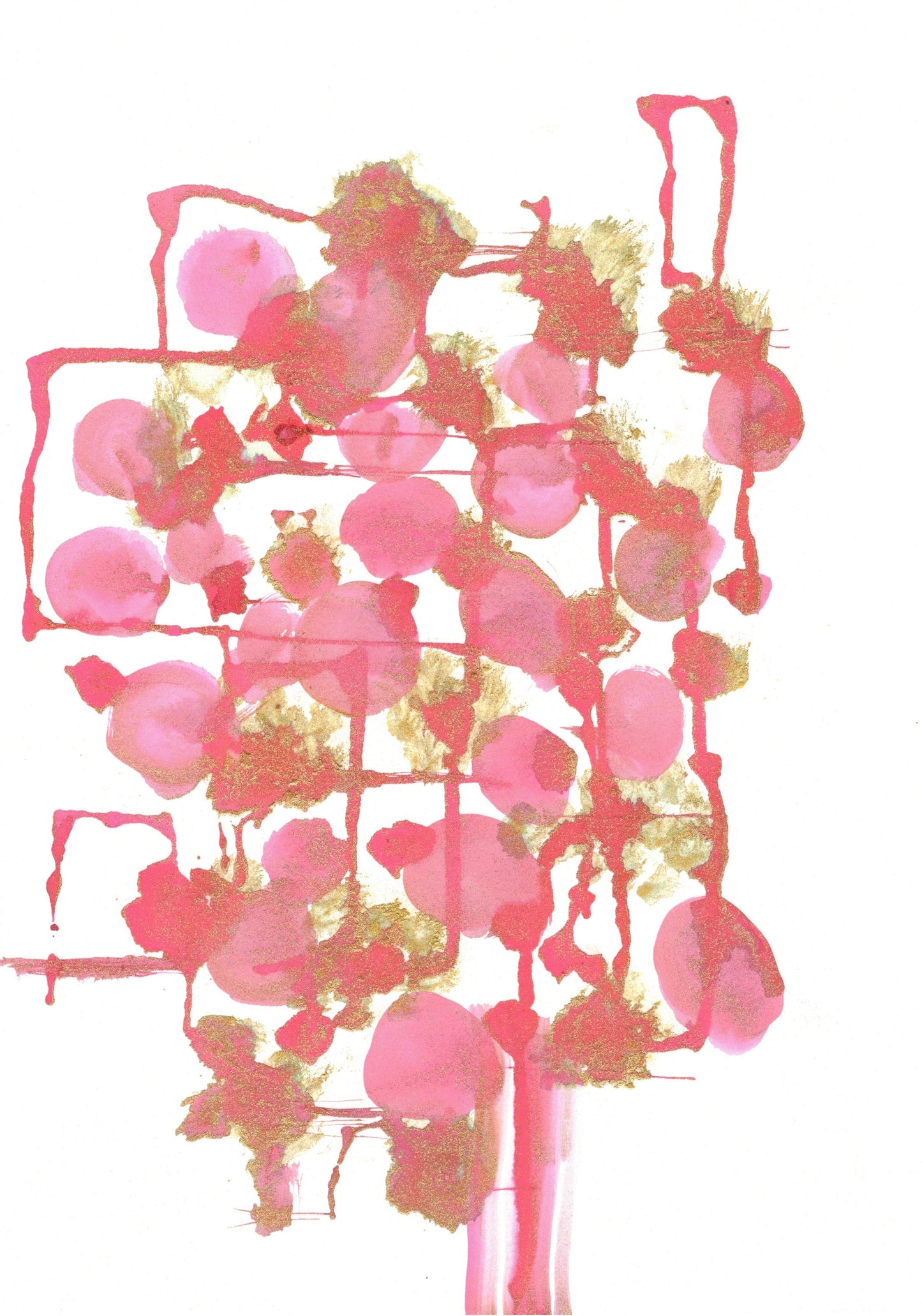 Reverse Watercolor Coloring - Therapeutic Art Collection 061