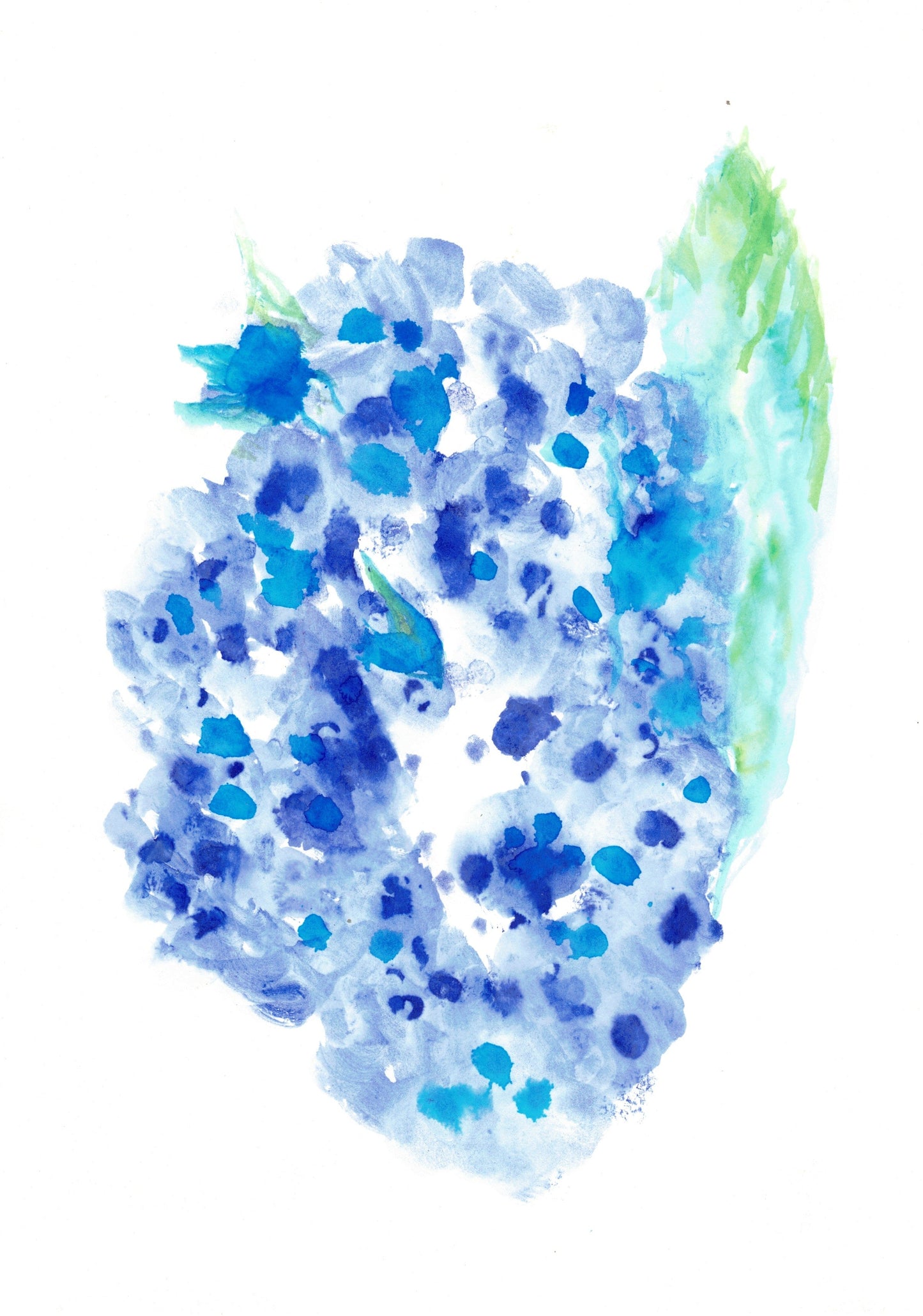 Reverse Watercolor Coloring - Therapeutic Art Collection 052