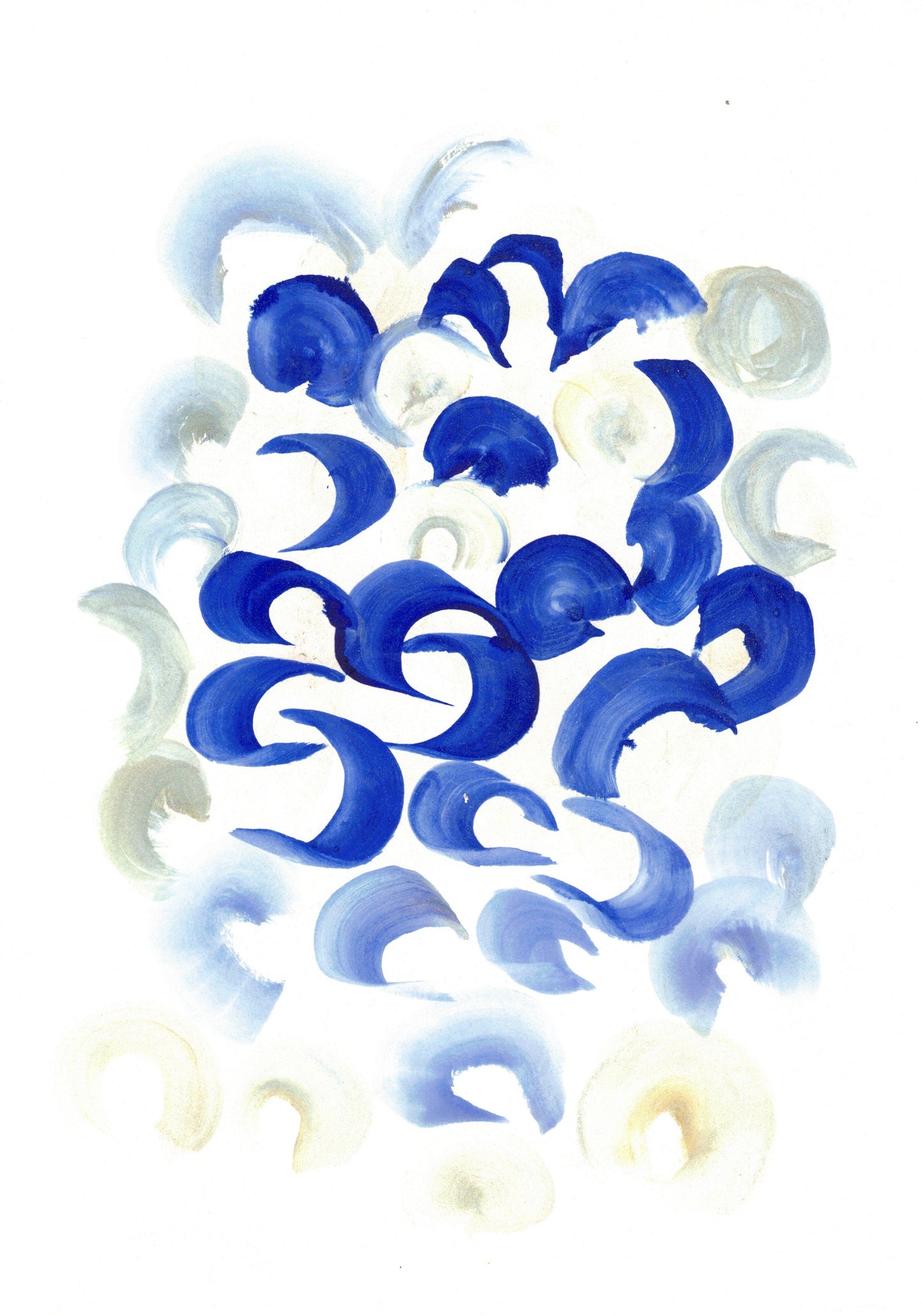 Reverse Watercolor Coloring - Therapeutic Art Collection 079