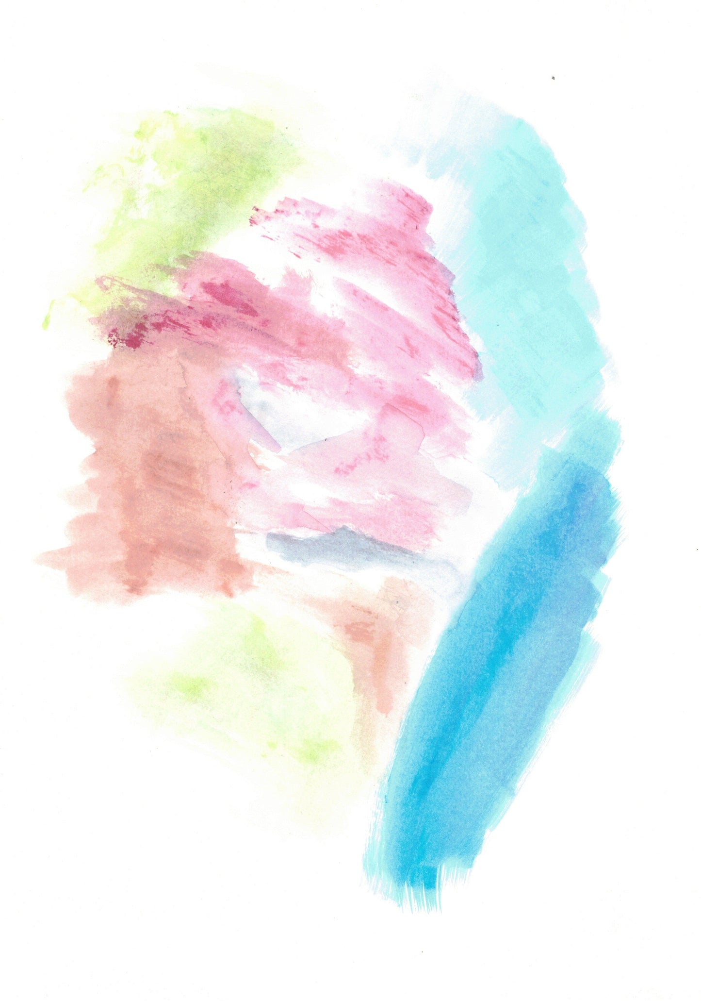 Reverse Watercolor Coloring - Therapeutic Art Collection 053