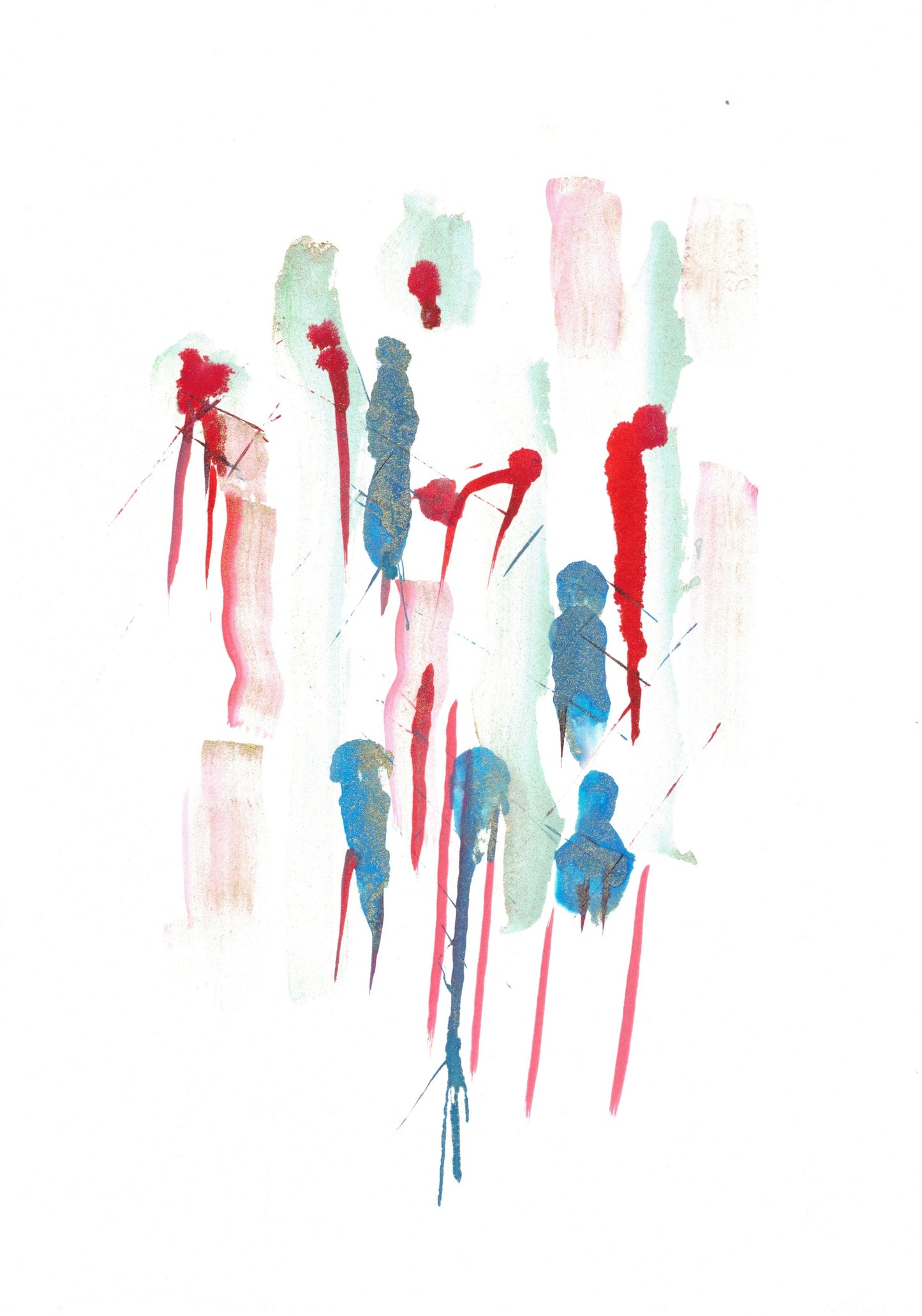 Reverse Watercolor Coloring - Therapeutic Art Collection 059