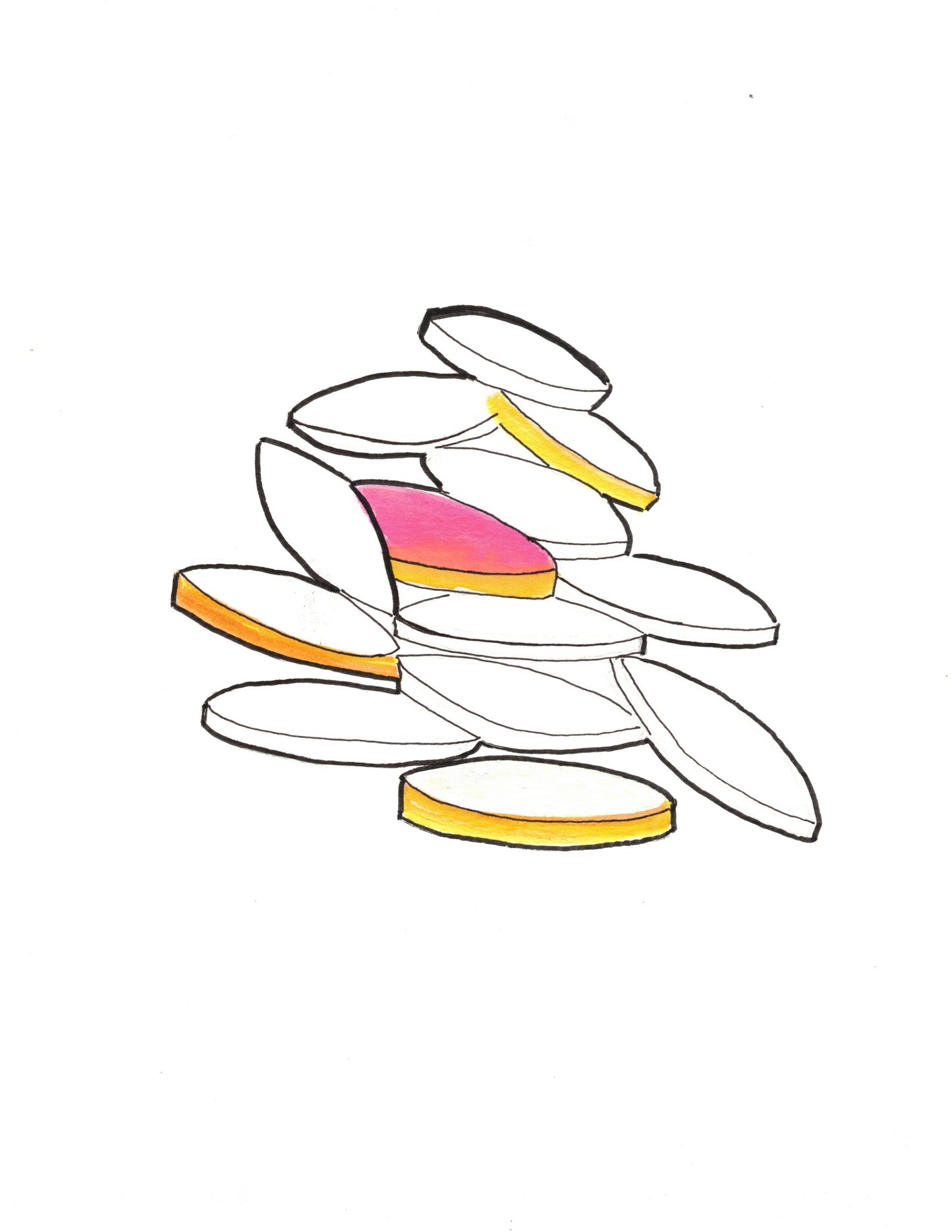 Reverse Watercolor Coloring - Therapeutic Art Collection 207