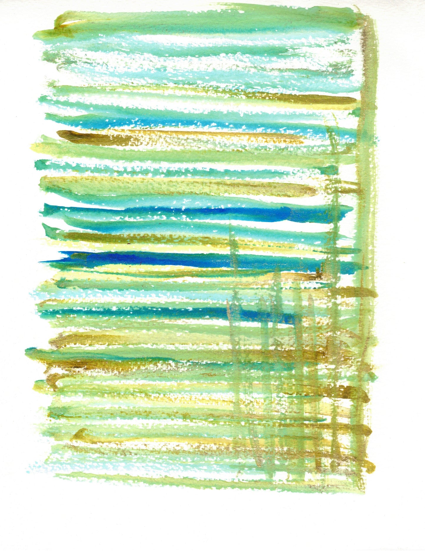 Reverse Watercolor Coloring - Therapeutic Art Collection 046