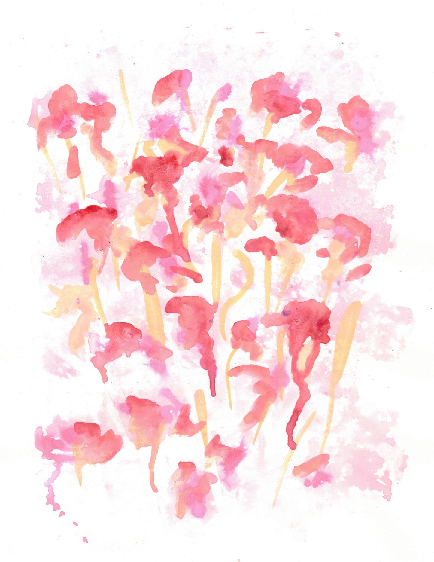 Reverse Watercolor Coloring - Therapeutic Art Collection 119