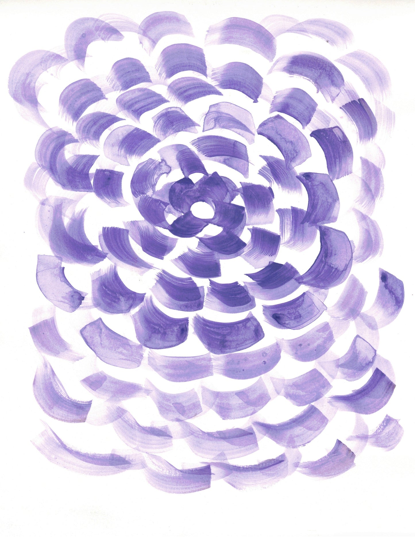 Reverse Watercolor Coloring - Therapeutic Art Collection 104