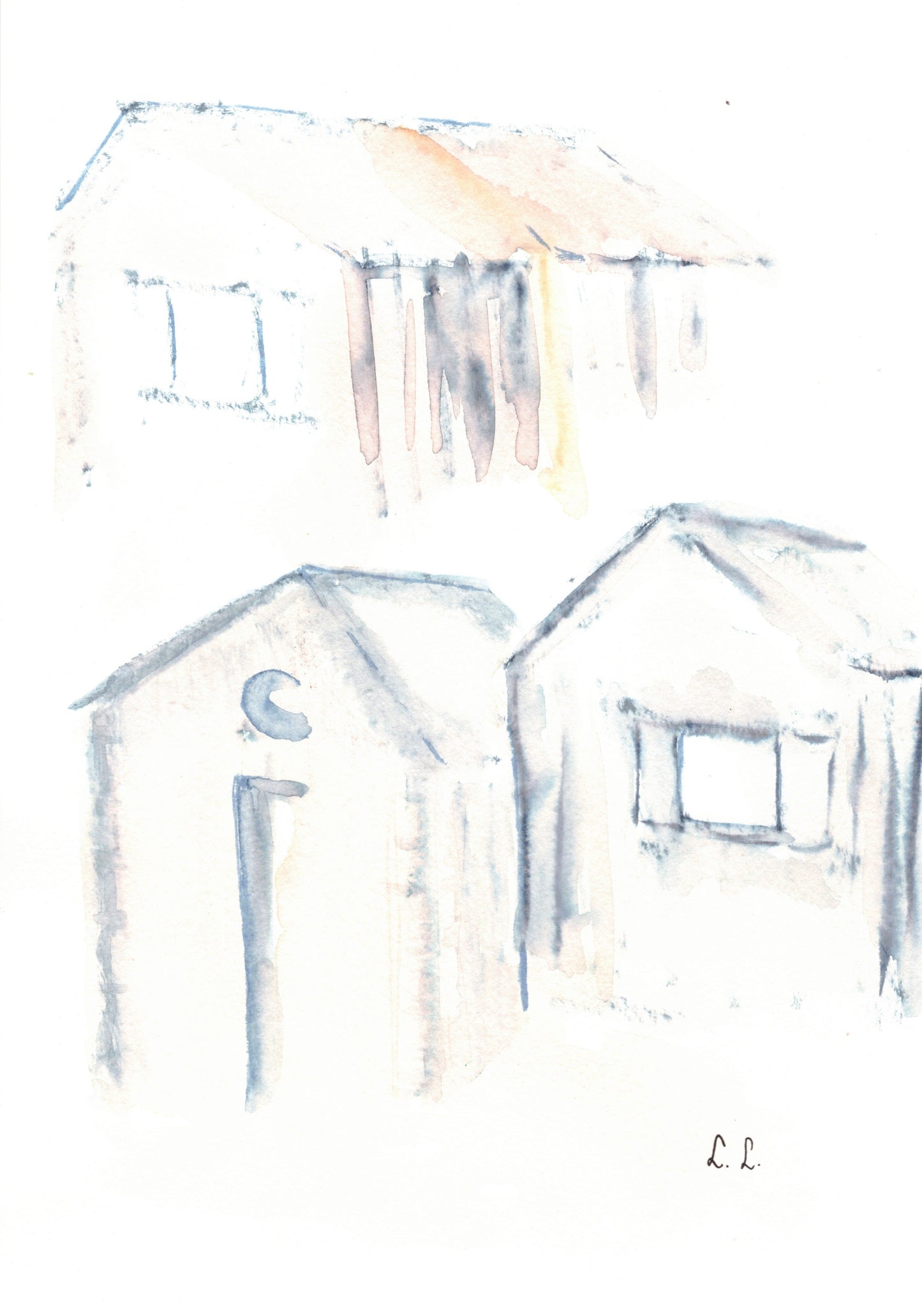 Reverse Watercolor Coloring - Therapeutic Art Collection 180