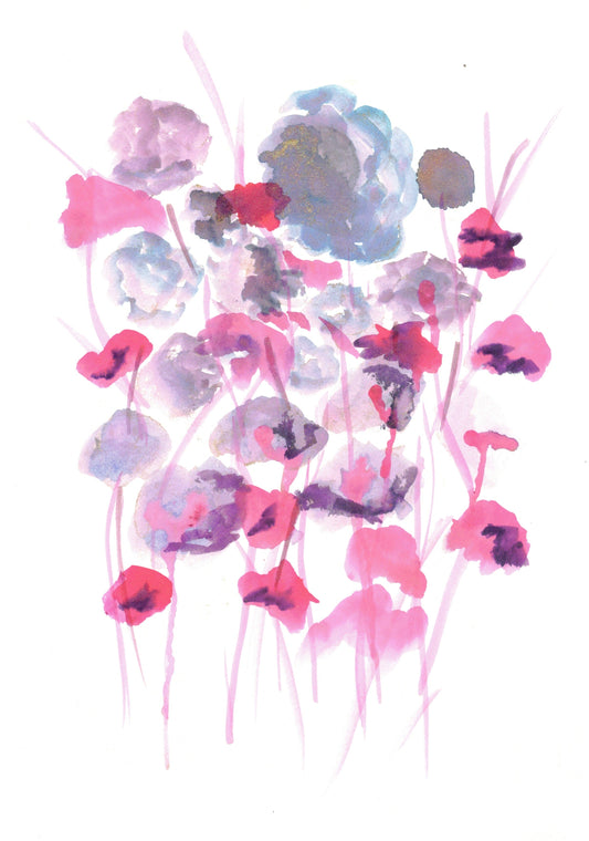 Reverse Watercolor Coloring - Therapeutic Art Collection 062