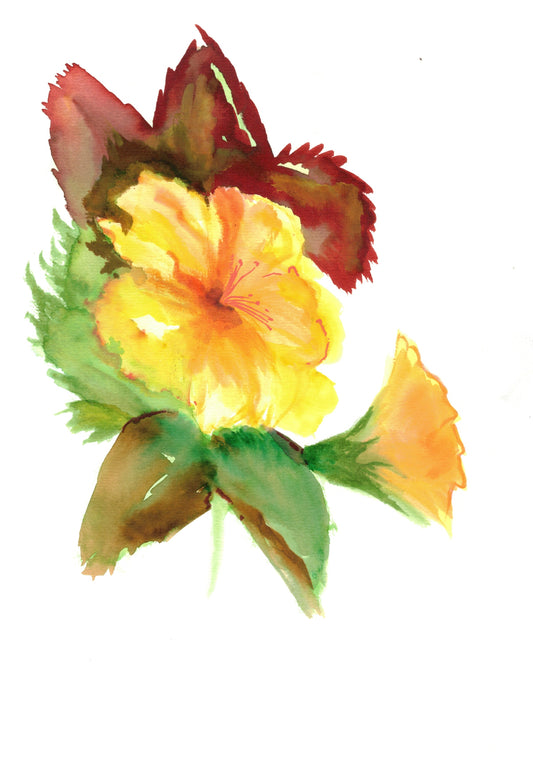 Reverse Watercolor Coloring - Therapeutic Art Collection 215