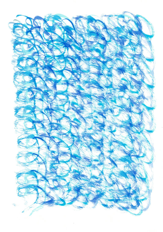 Reverse Watercolor Coloring - Therapeutic Art Collection 076