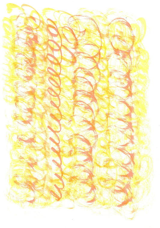 Reverse Watercolor Coloring - Therapeutic Art Collection 077