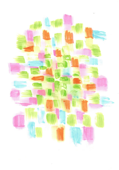 Reverse Watercolor Coloring - Therapeutic Art Collection 078