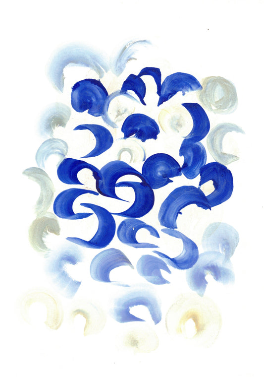 Reverse Watercolor Coloring - Therapeutic Art Collection 079