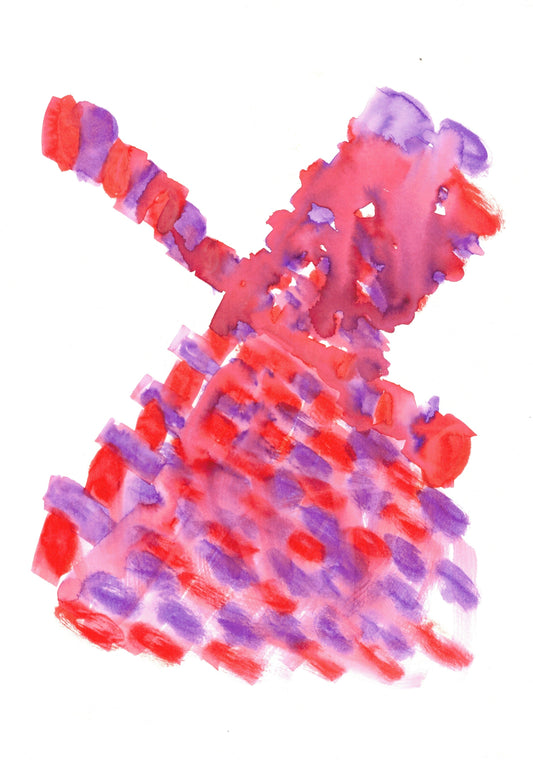 Reverse Watercolor Coloring - Therapeutic Art Collection 081