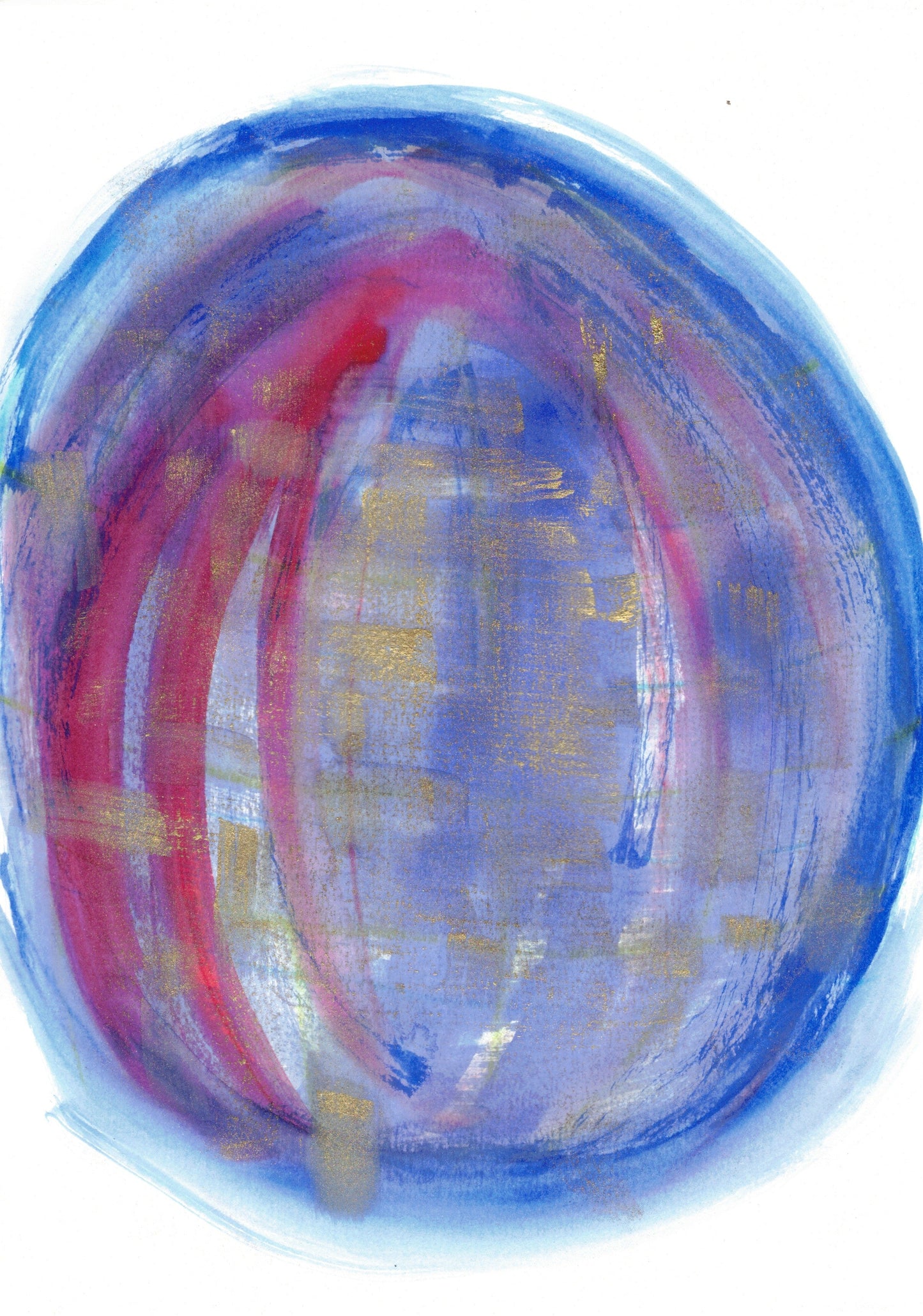 Reverse Watercolor Coloring - Therapeutic Art Collection 082