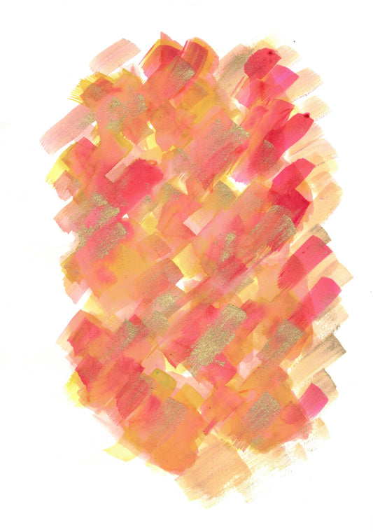 Reverse Watercolor Coloring - Therapeutic Art Collection 089