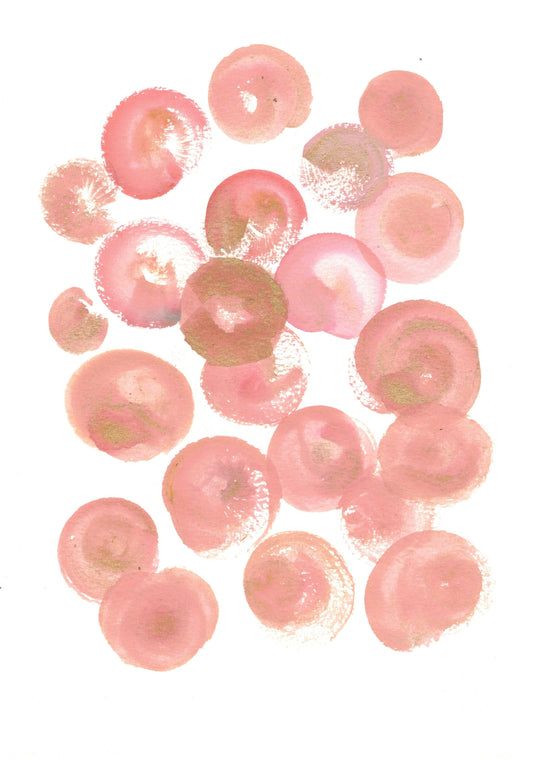 Reverse Watercolor Coloring - Therapeutic Art Collection 054