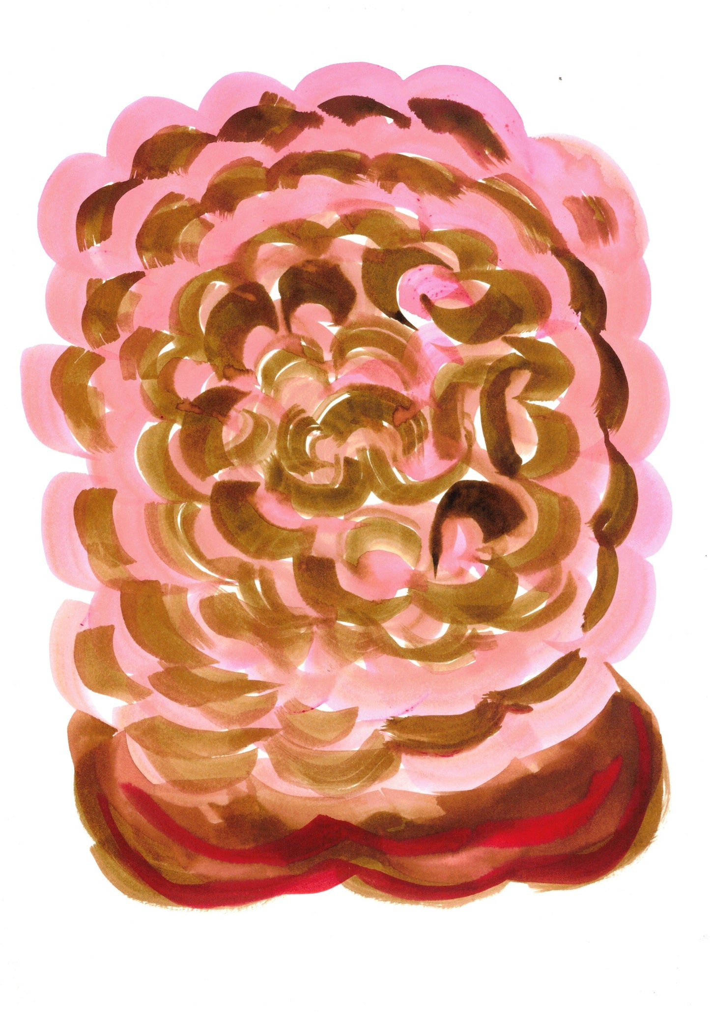 Reverse Watercolor Coloring - Therapeutic Art Collection 143