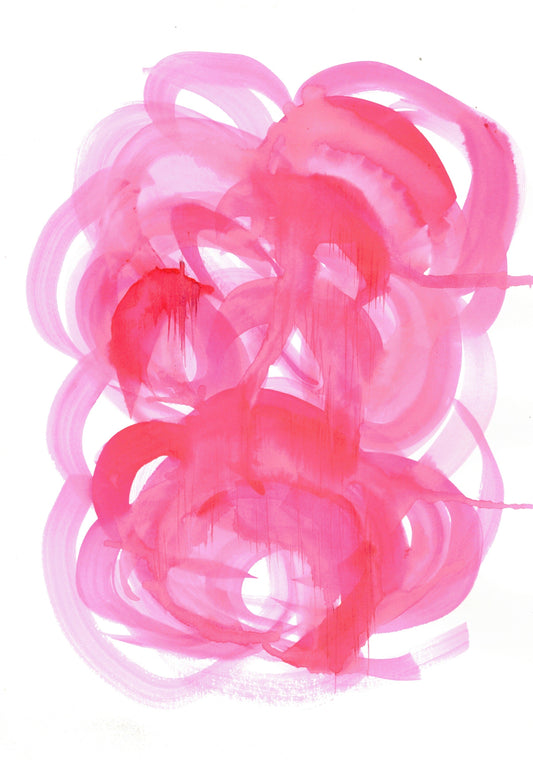 Reverse Watercolor Coloring - Therapeutic Art Collection 094