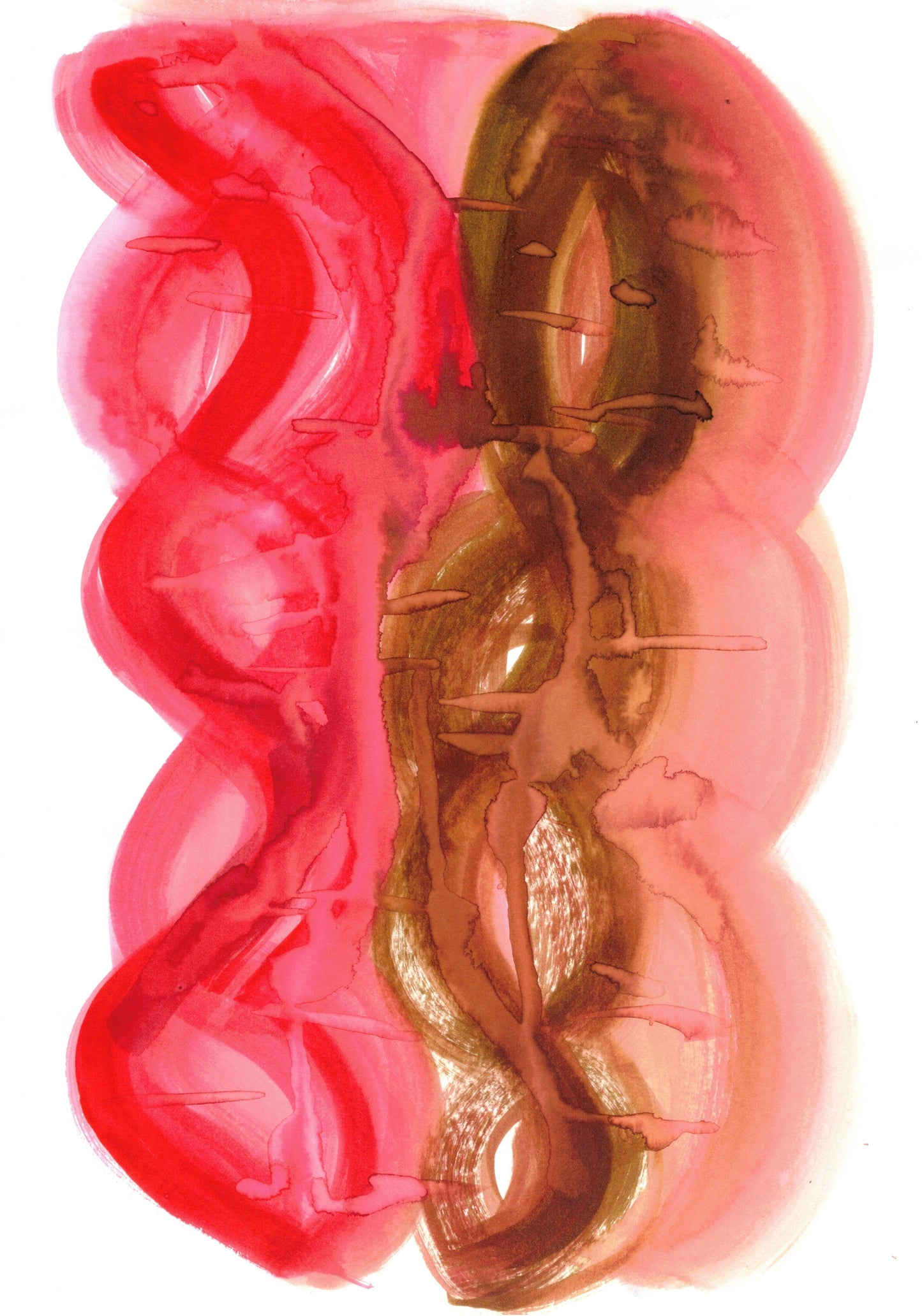 Reverse Watercolor Coloring - Therapeutic Art Collection 147