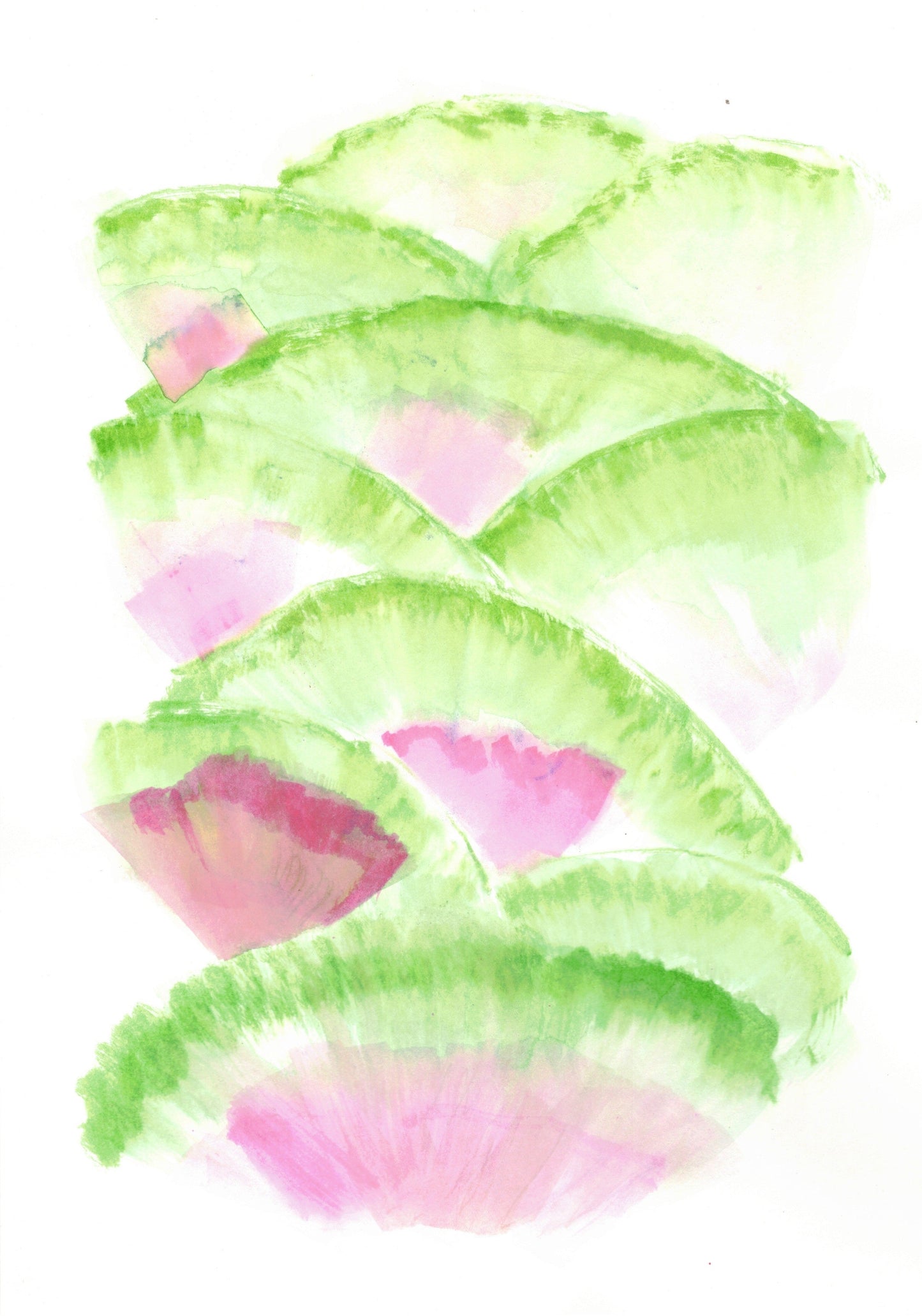 Reverse Watercolor Coloring - Therapeutic Art Collection 148