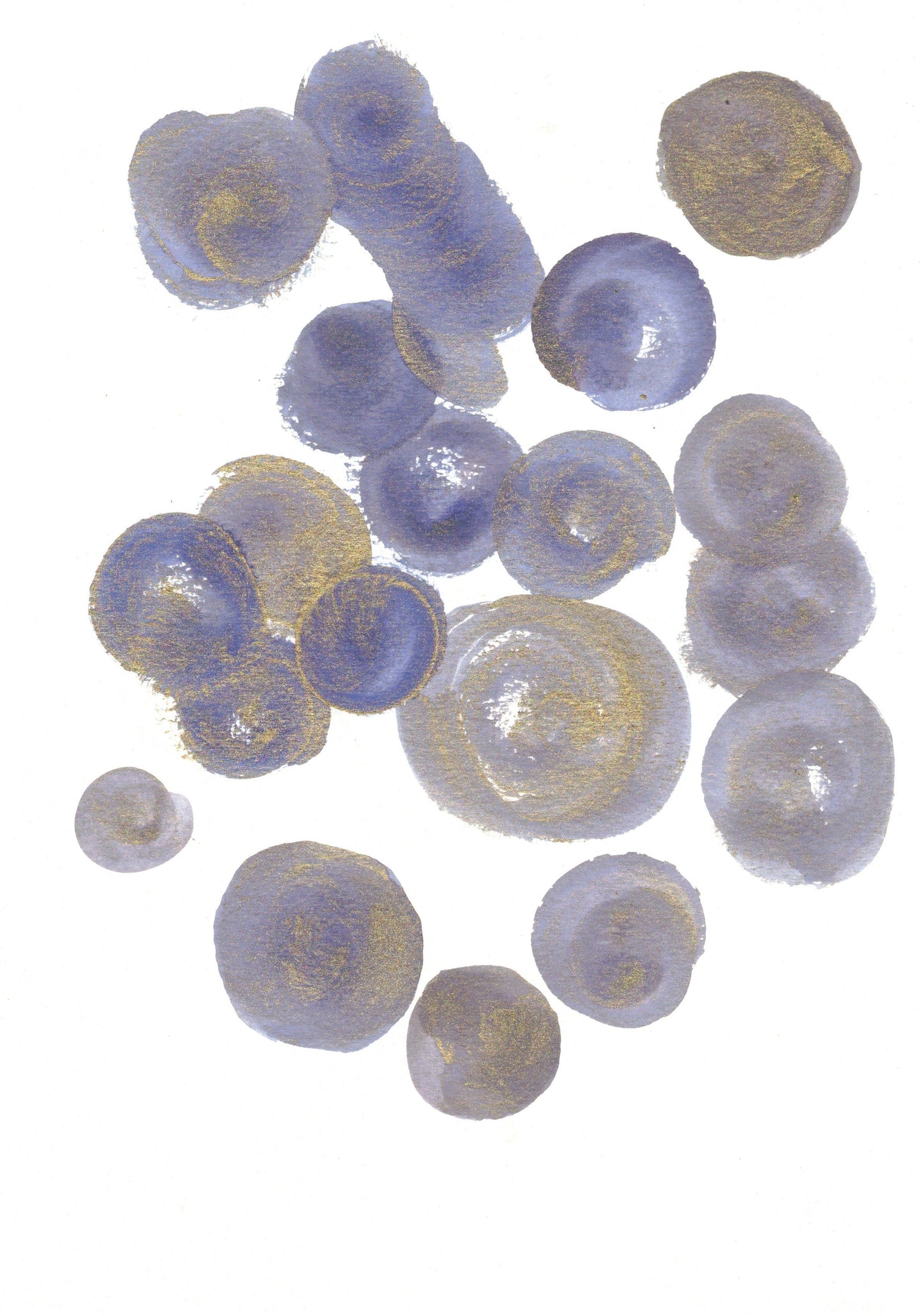 Reverse Watercolor Coloring - Therapeutic Art Collection 056