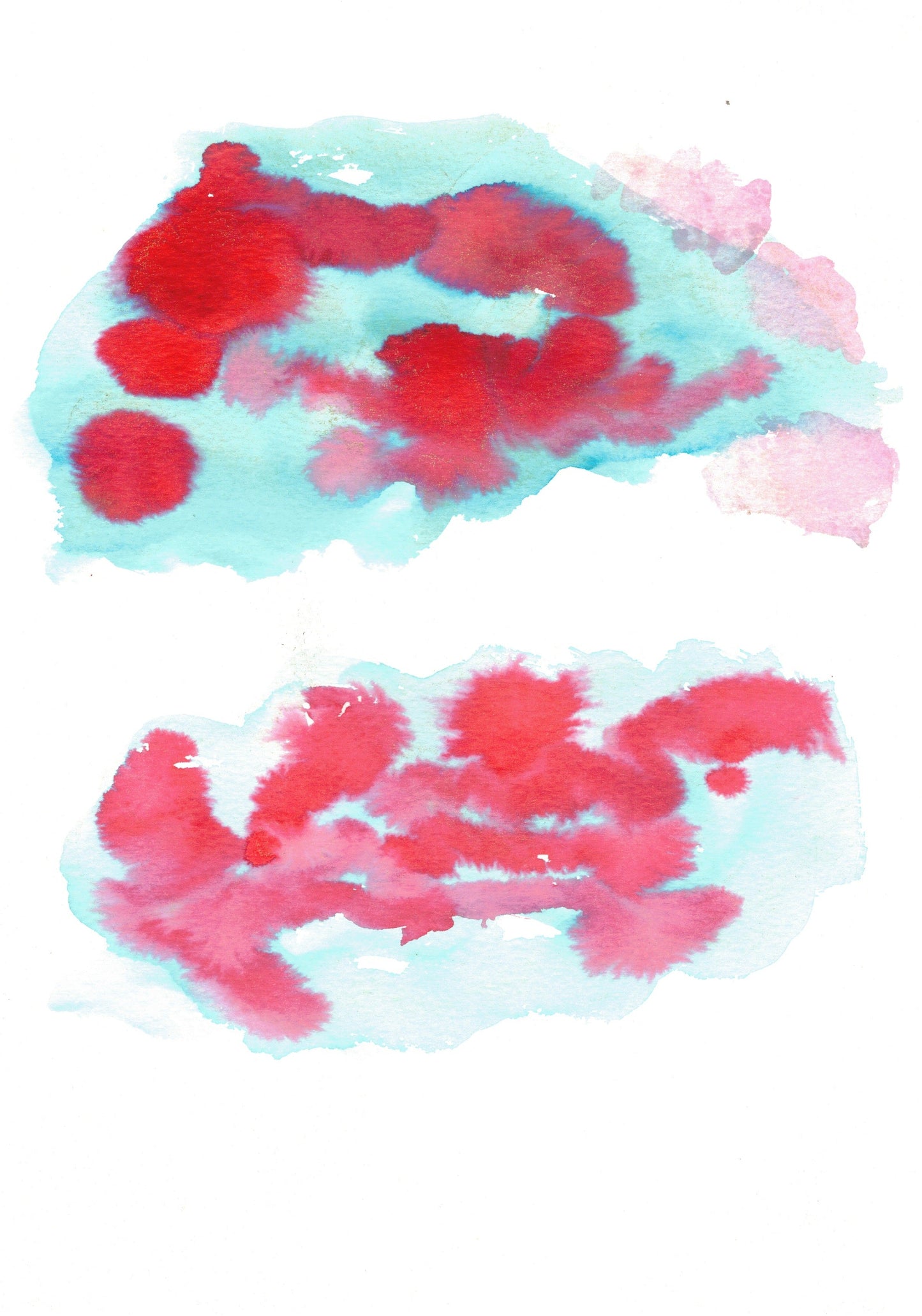 Reverse Watercolor Coloring - Therapeutic Art Collection 057