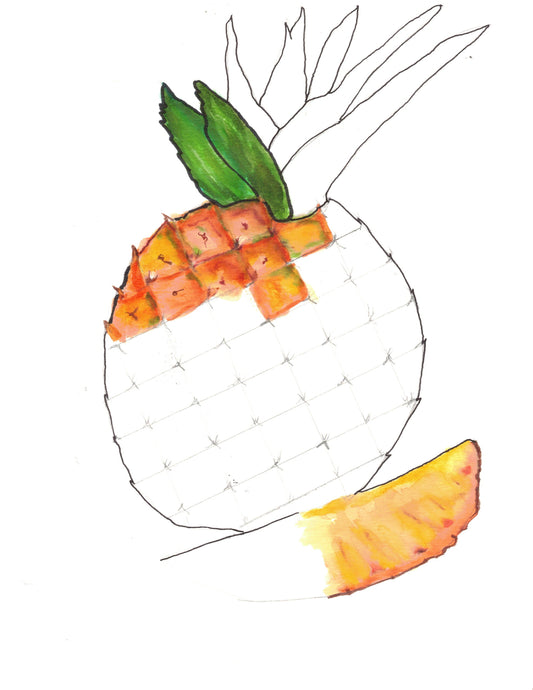 Reverse Watercolor Coloring - Therapeutic Art Collection 196