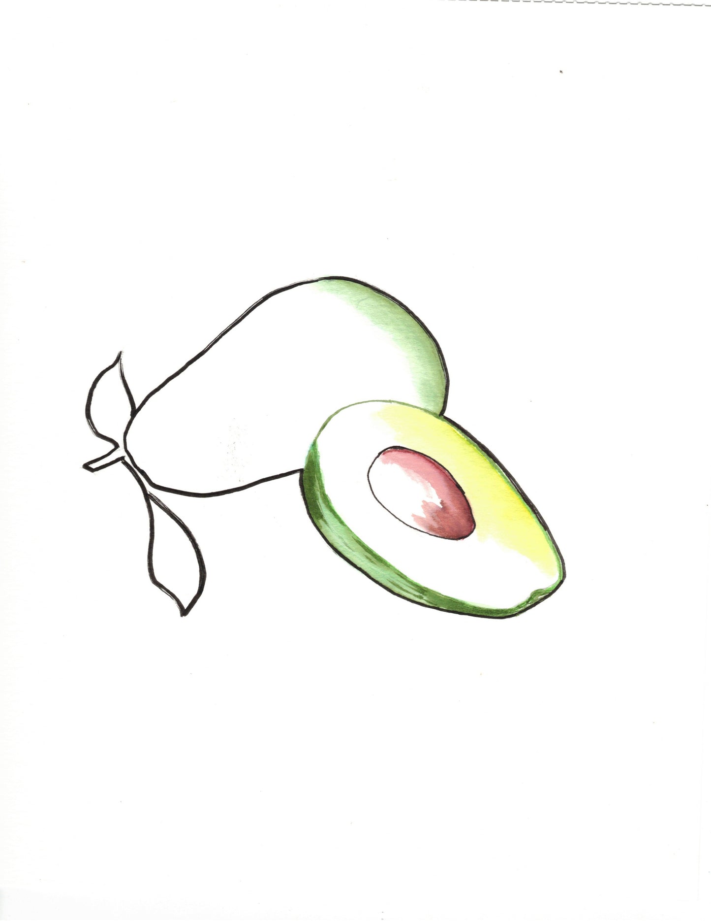 Reverse Watercolor Coloring - Therapeutic Art Collection 206