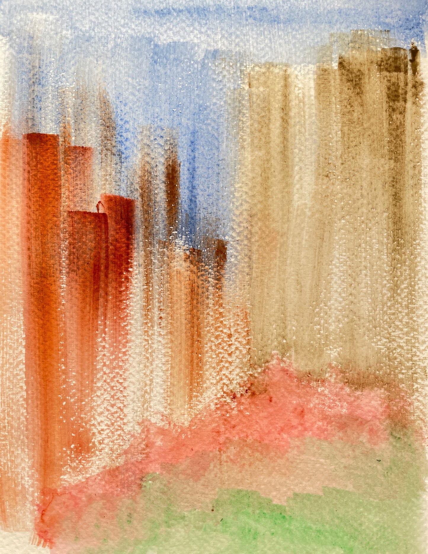 Reverse Watercolor Coloring - Therapeutic Art Collection 009