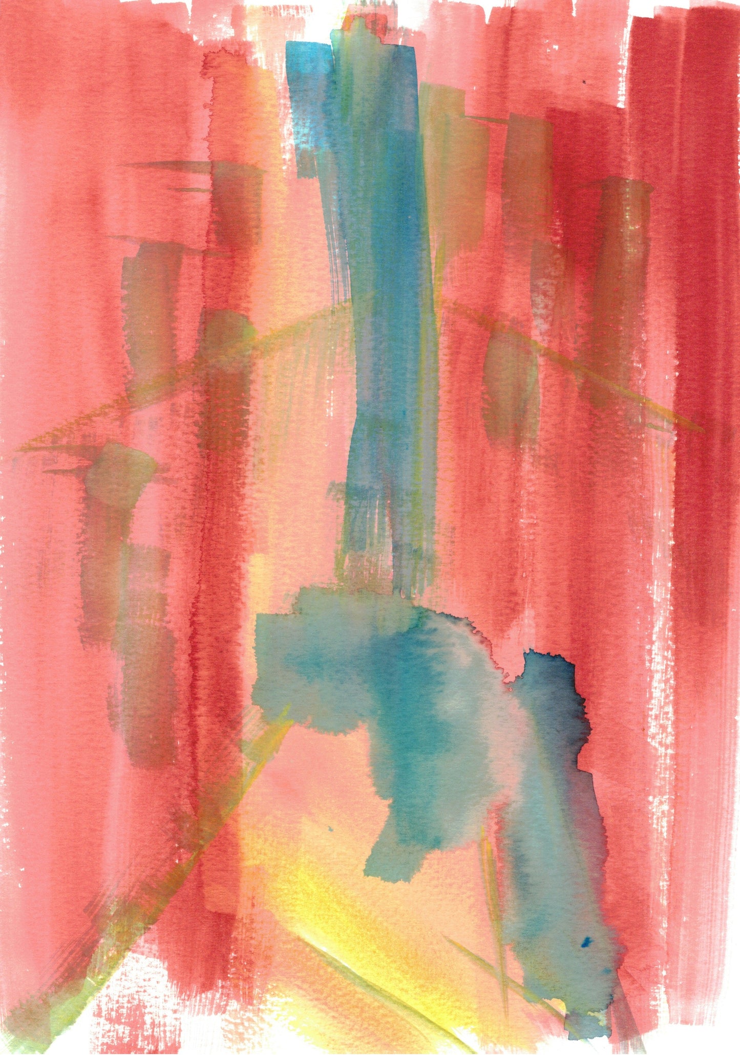 Reverse Watercolor Coloring - Therapeutic Art Collection 017