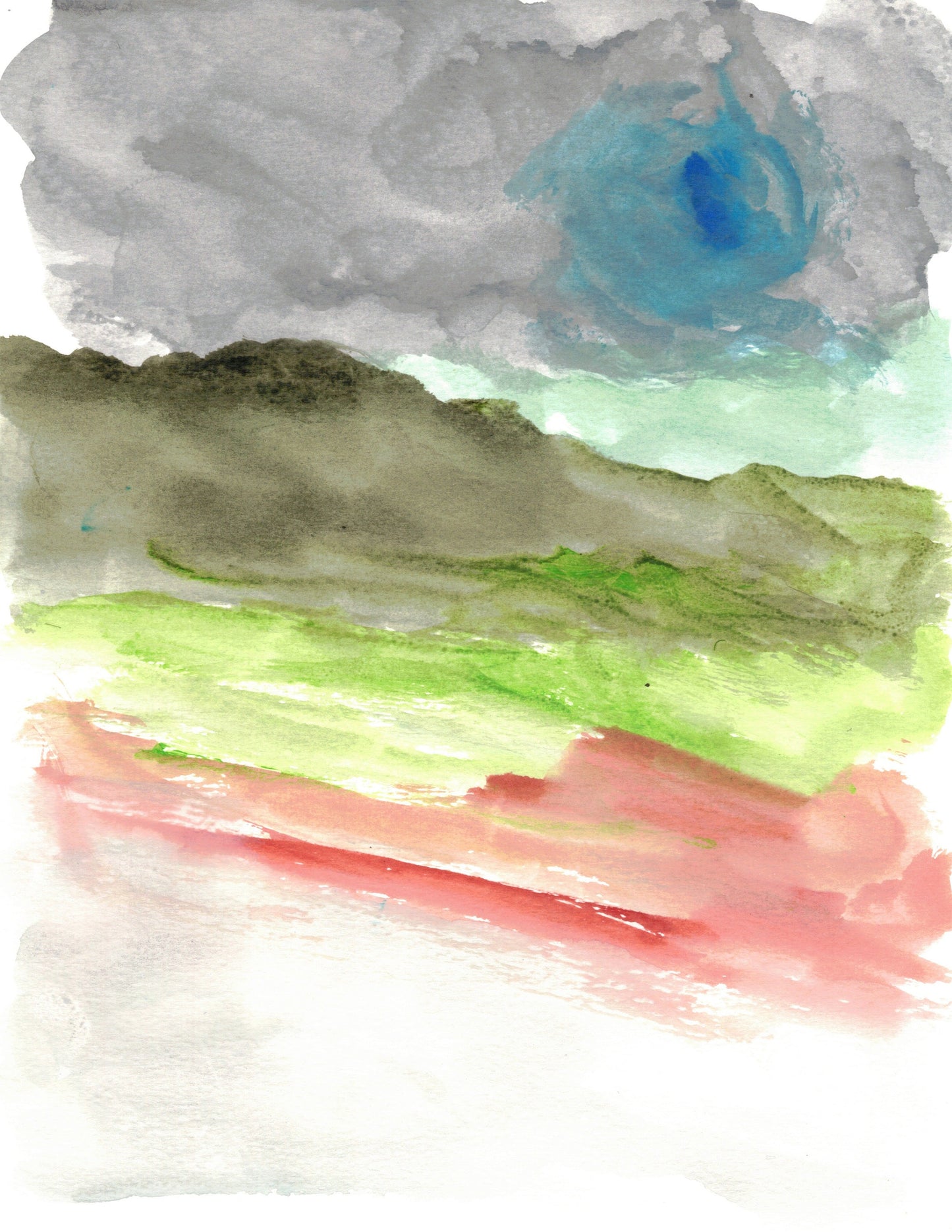 Reverse Watercolor Coloring - Therapeutic Art Collection 019