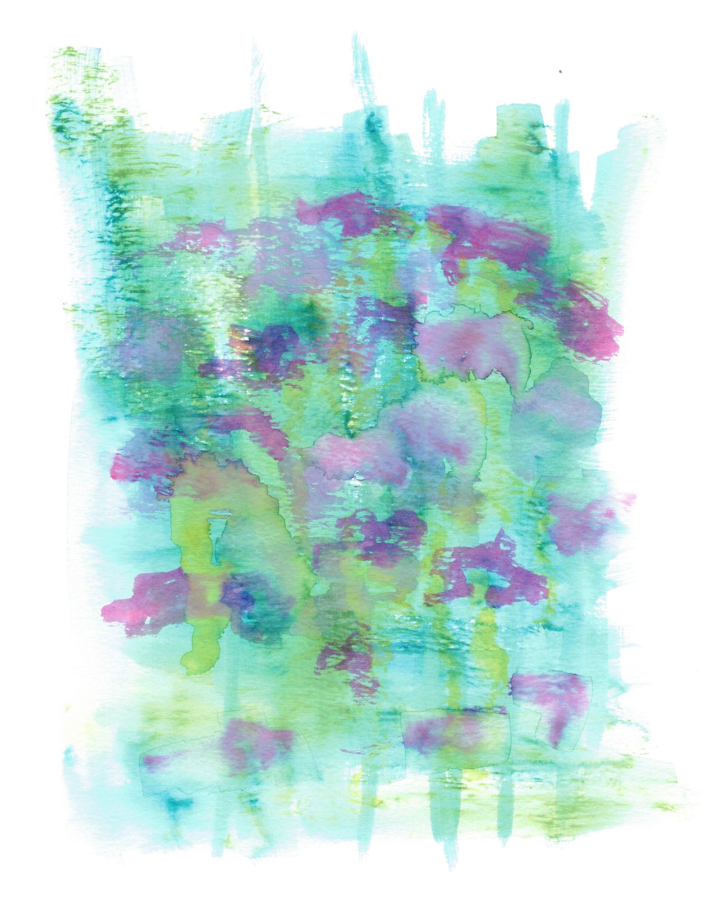 Reverse Watercolor Coloring - Therapeutic Art Collection 033