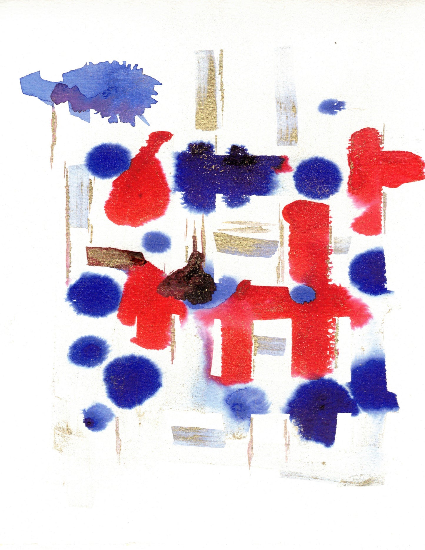 Reverse Watercolor Coloring - Therapeutic Art Collection 043