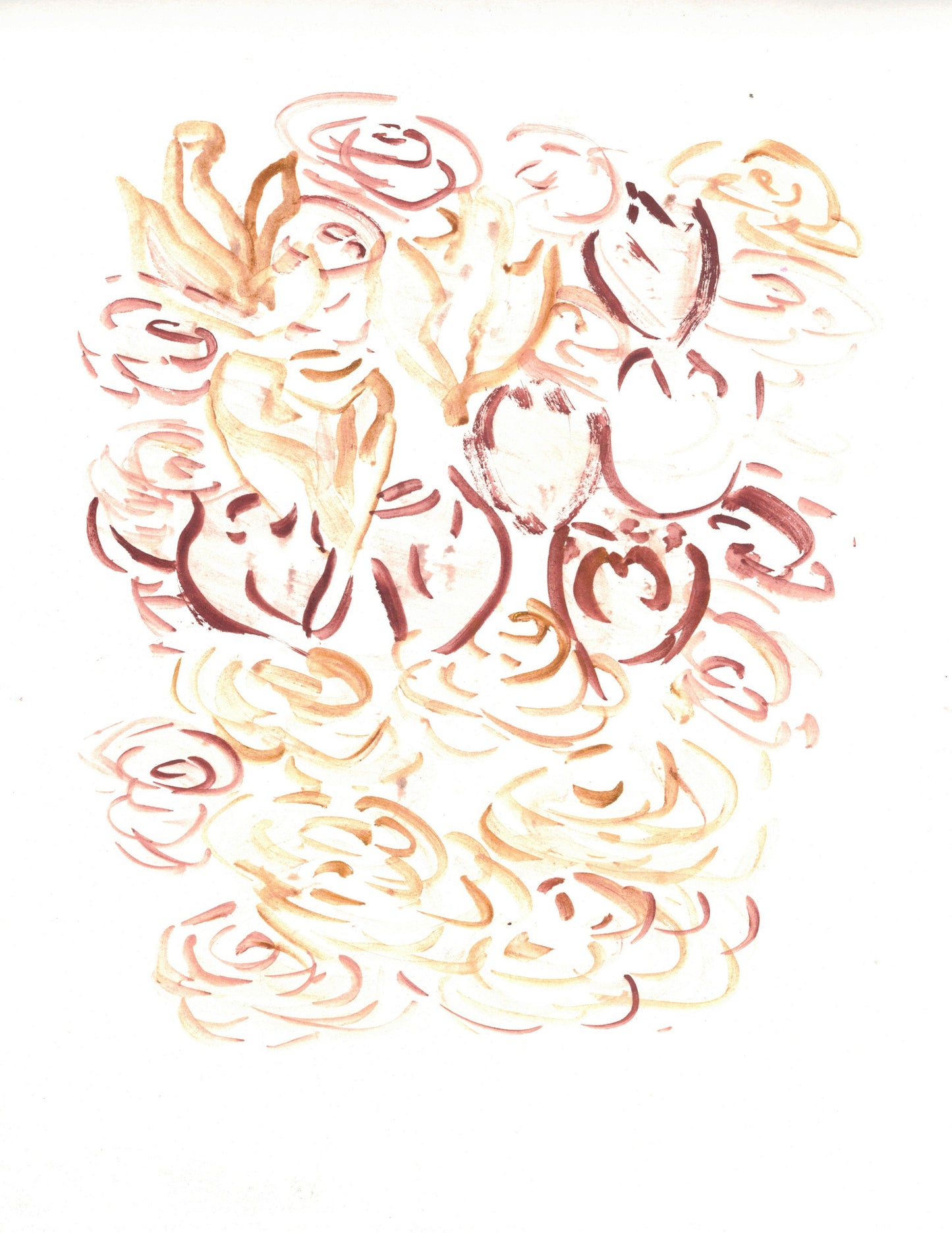 Reverse Watercolor Coloring - Therapeutic Art Collection 111