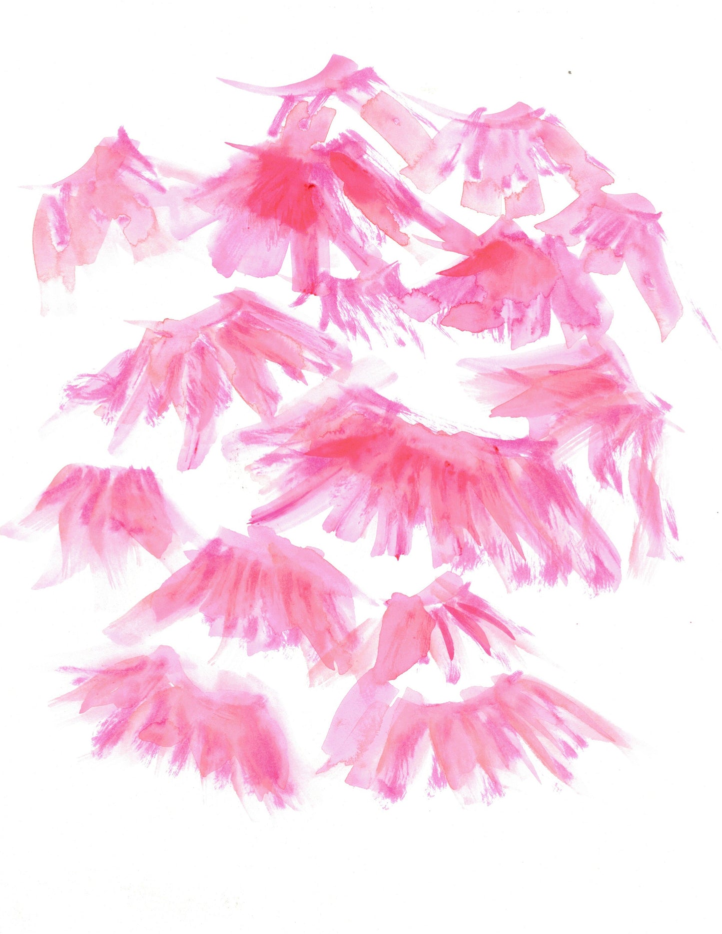 Reverse Watercolor Coloring - Therapeutic Art Collection 115