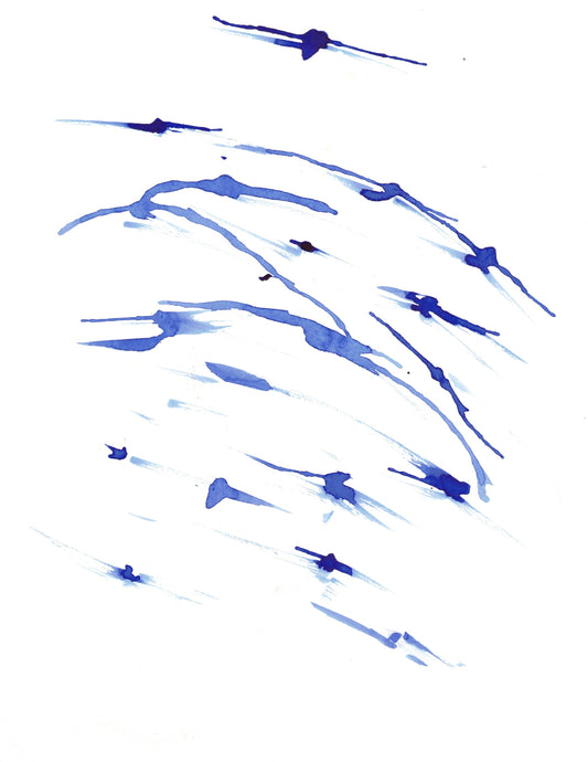 Reverse Watercolor Coloring - Therapeutic Art Collection 116