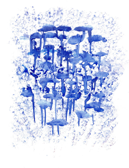 Reverse Watercolor Coloring - Therapeutic Art Collection 118