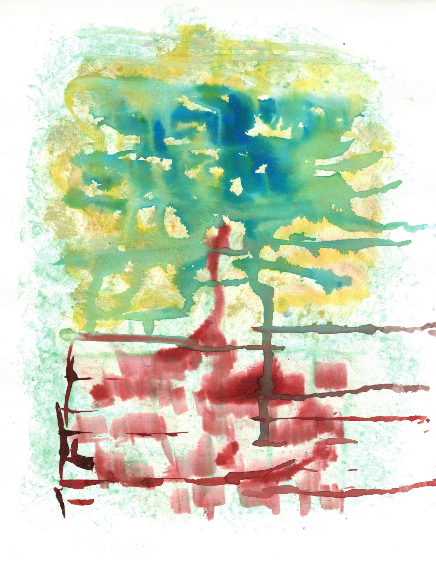 Reverse Watercolor Coloring - Therapeutic Art Collection 120