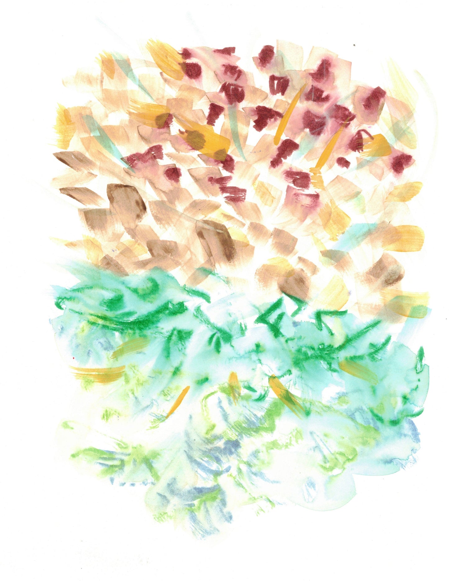 Reverse Watercolor Coloring - Therapeutic Art Collection 126
