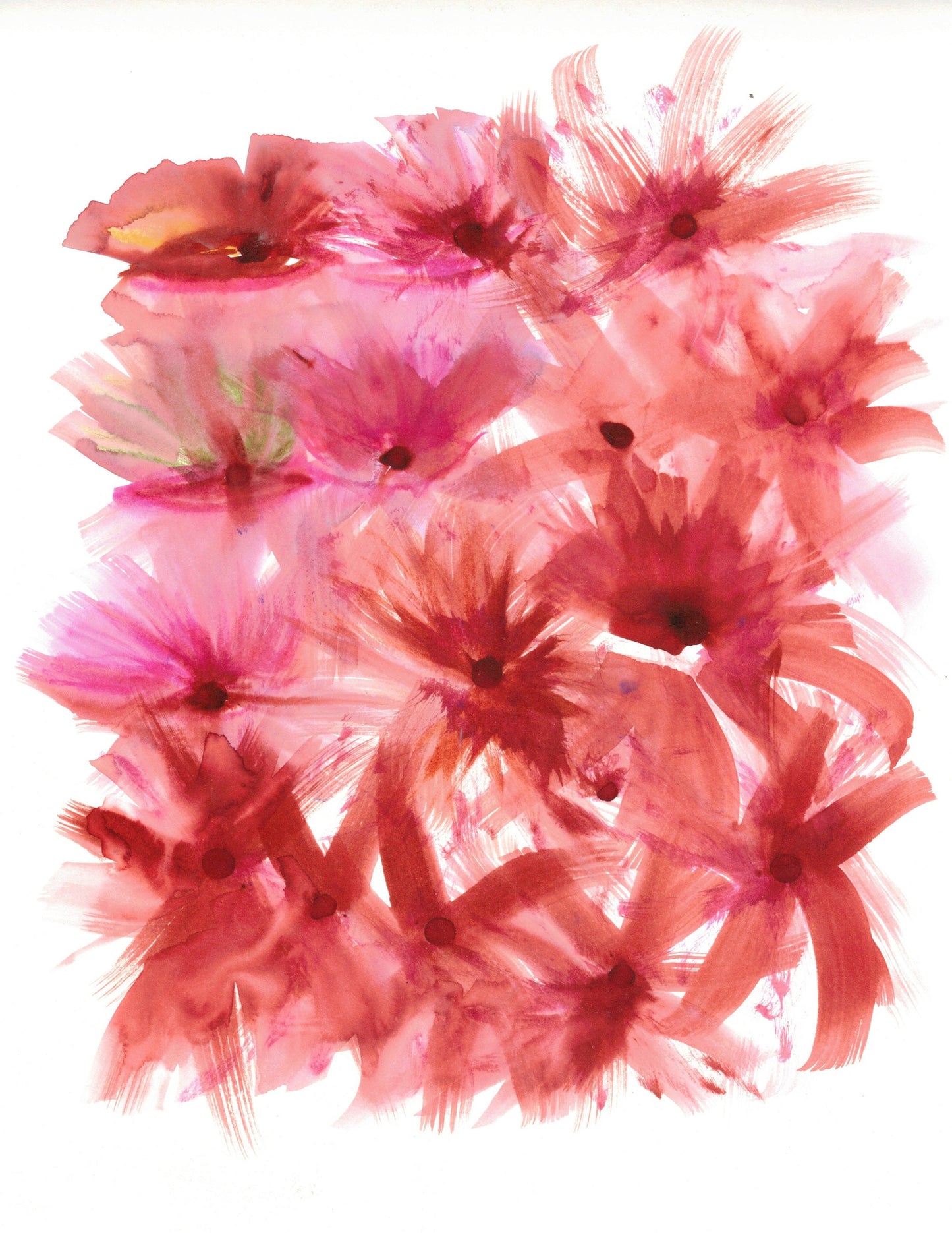 Reverse Watercolor Coloring - Therapeutic Art Collection 128