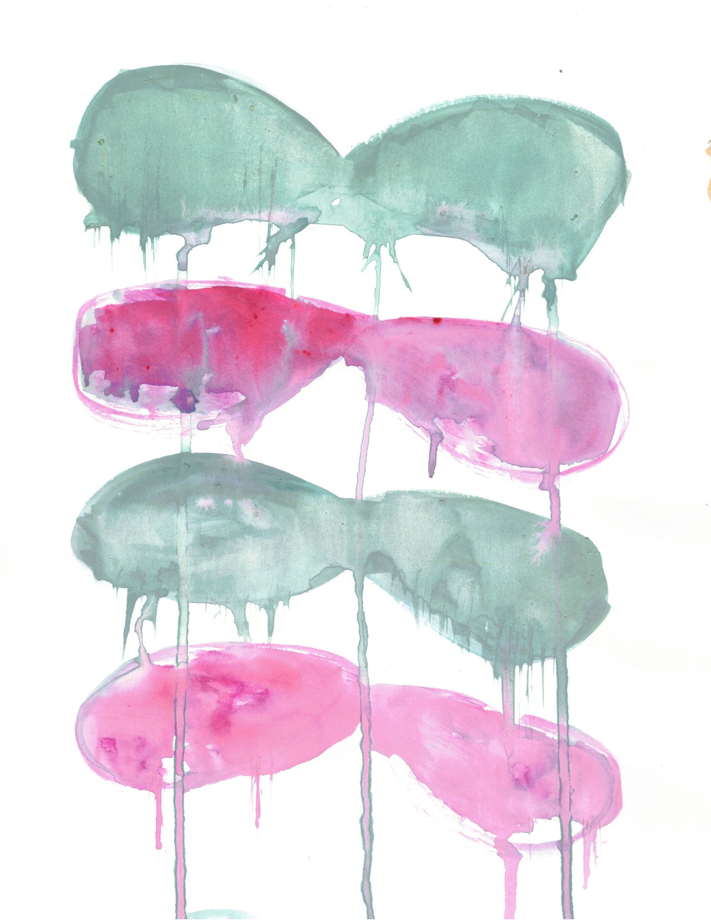 Reverse Watercolor Coloring - Therapeutic Art Collection 133