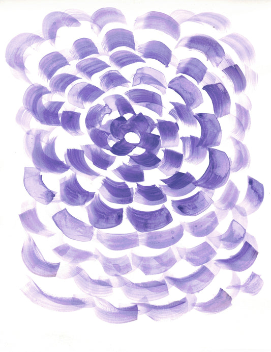 Reverse Watercolor Coloring - Therapeutic Art Collection 104