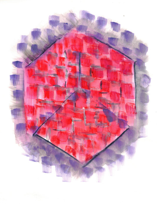 Reverse Watercolor Coloring - Therapeutic Art Collection 105