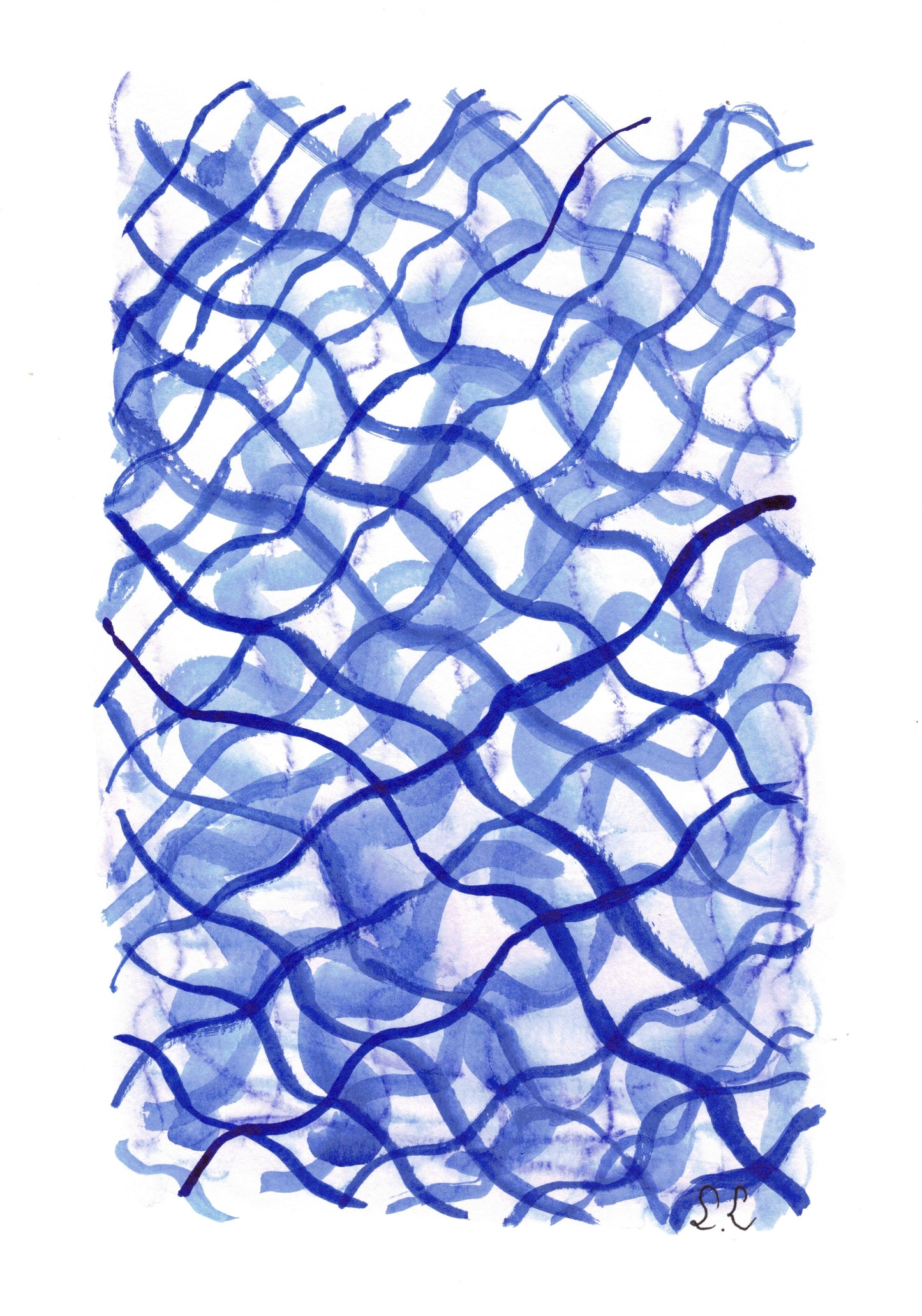 Reverse Watercolor Coloring - Therapeutic Art Collection 156