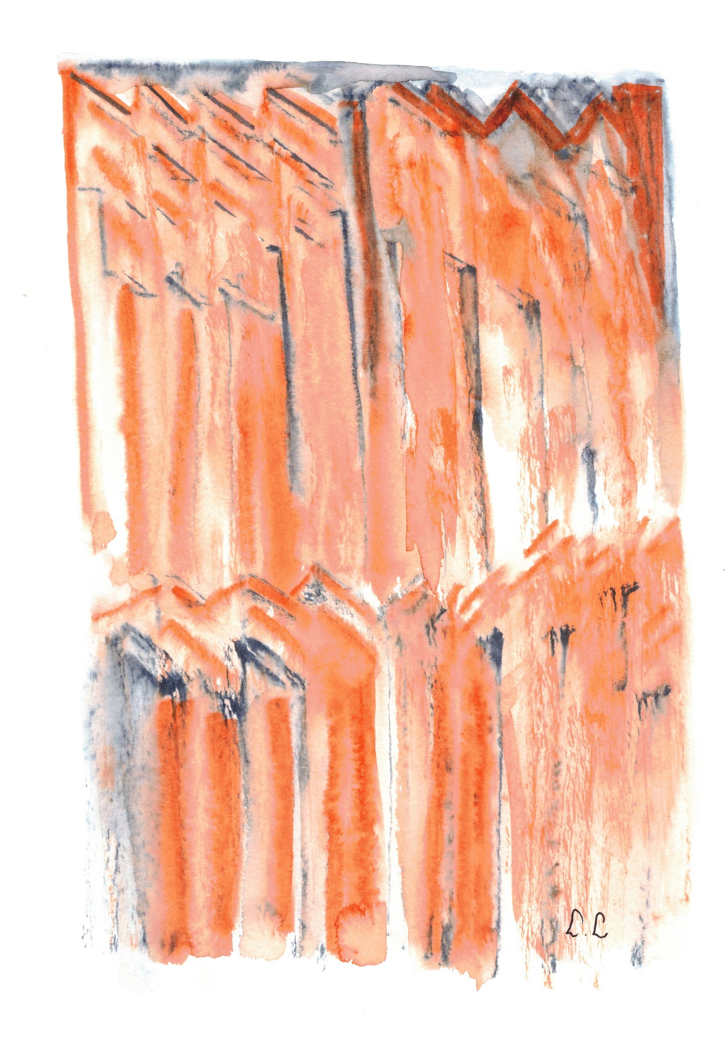 Reverse Watercolor Coloring - Therapeutic Art Collection 161