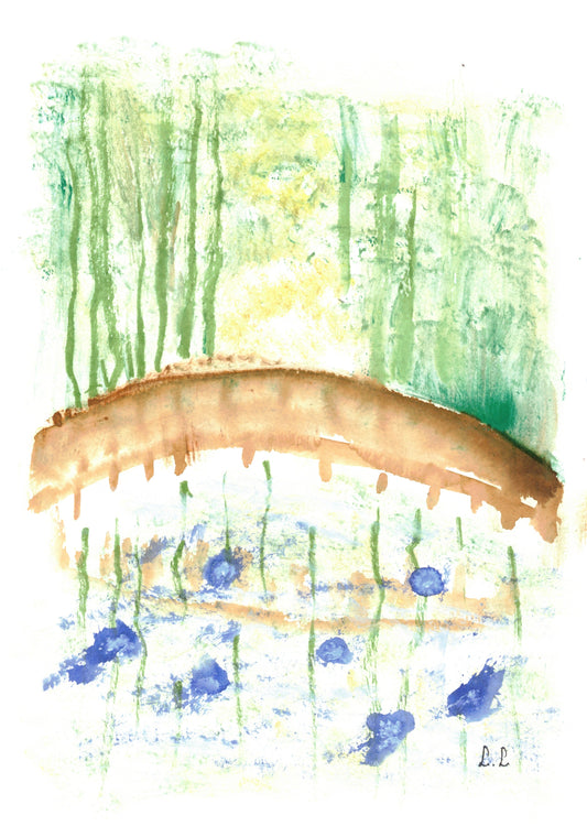 Reverse Watercolor Coloring - Therapeutic Art Collection 173