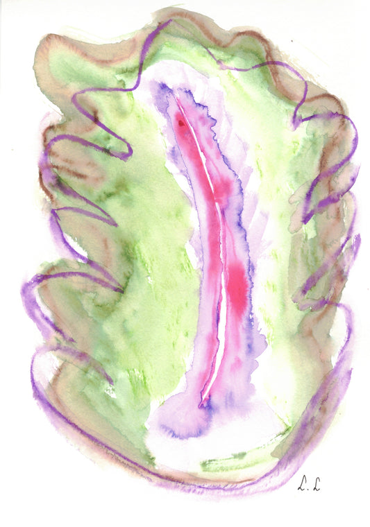 Reverse Watercolor Coloring - Therapeutic Art Collection 181